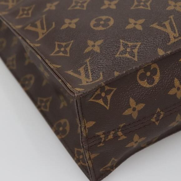 LOUIS VUITTON Monogram Sac Plat Hand Bag M51140 - Picture 14 of 16
